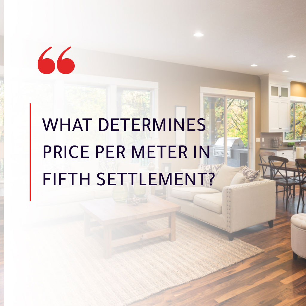 Price per meter in 5th Settlement